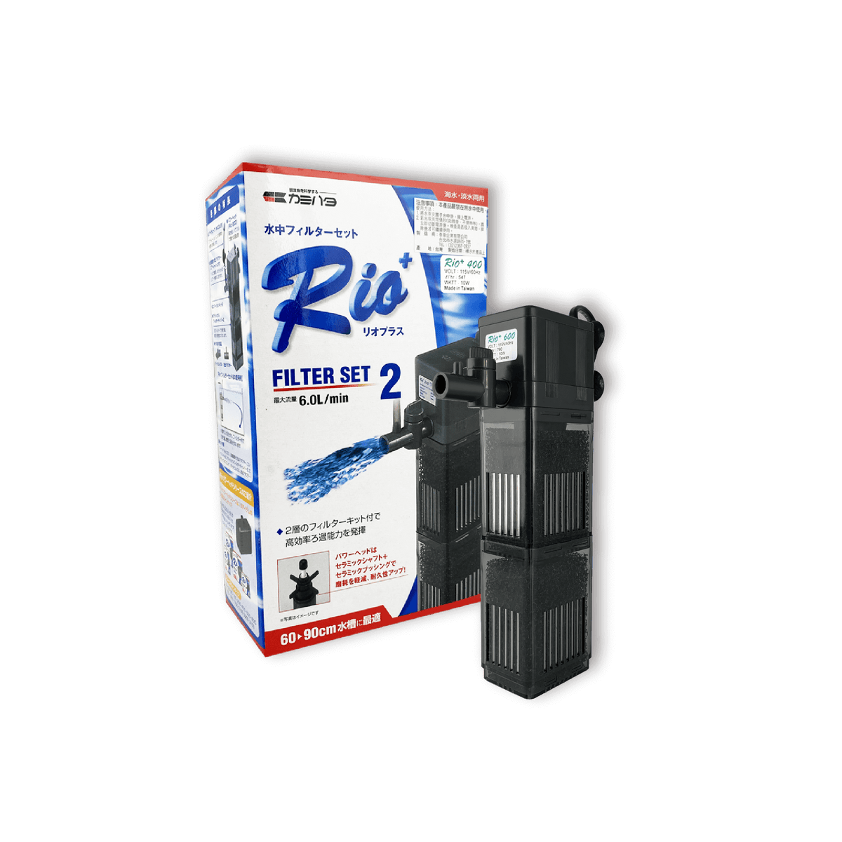Rio+沉水內置過濾器 PF50/400/1400