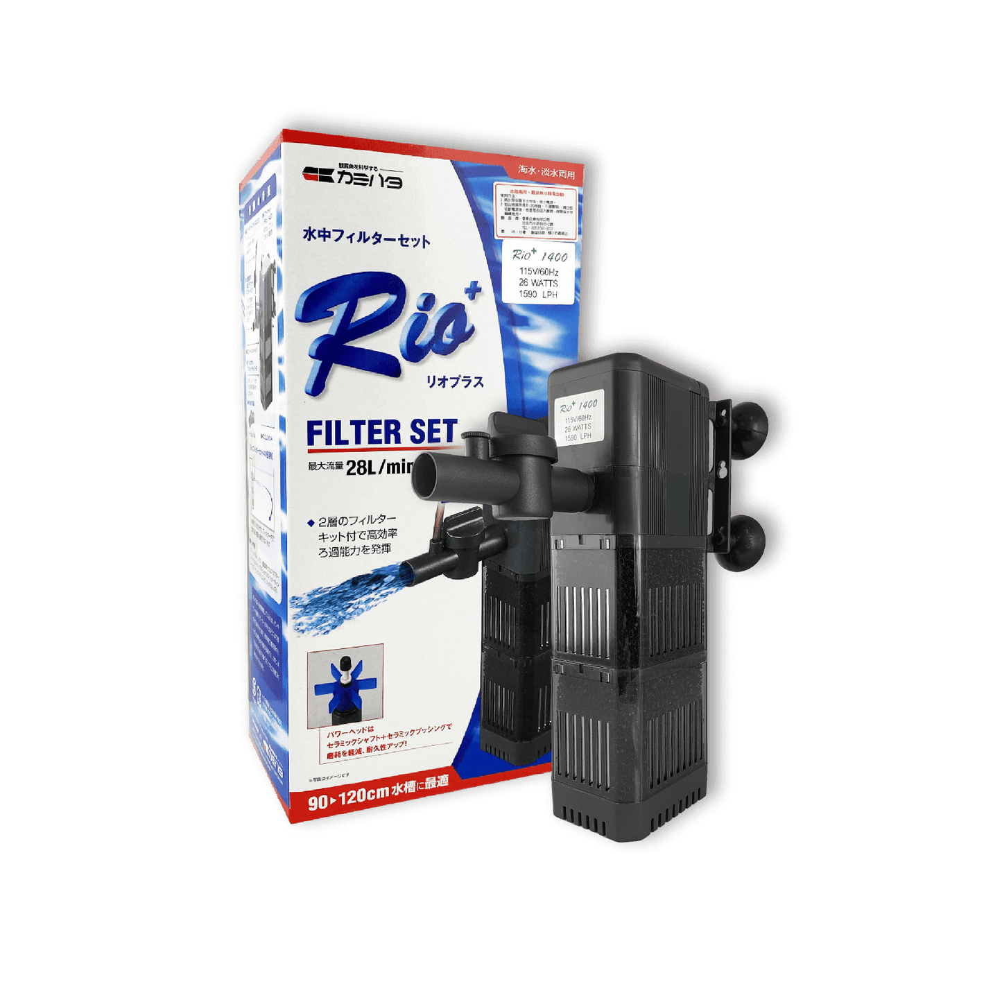 Rio+沉水內置過濾器 PF50/400/1400