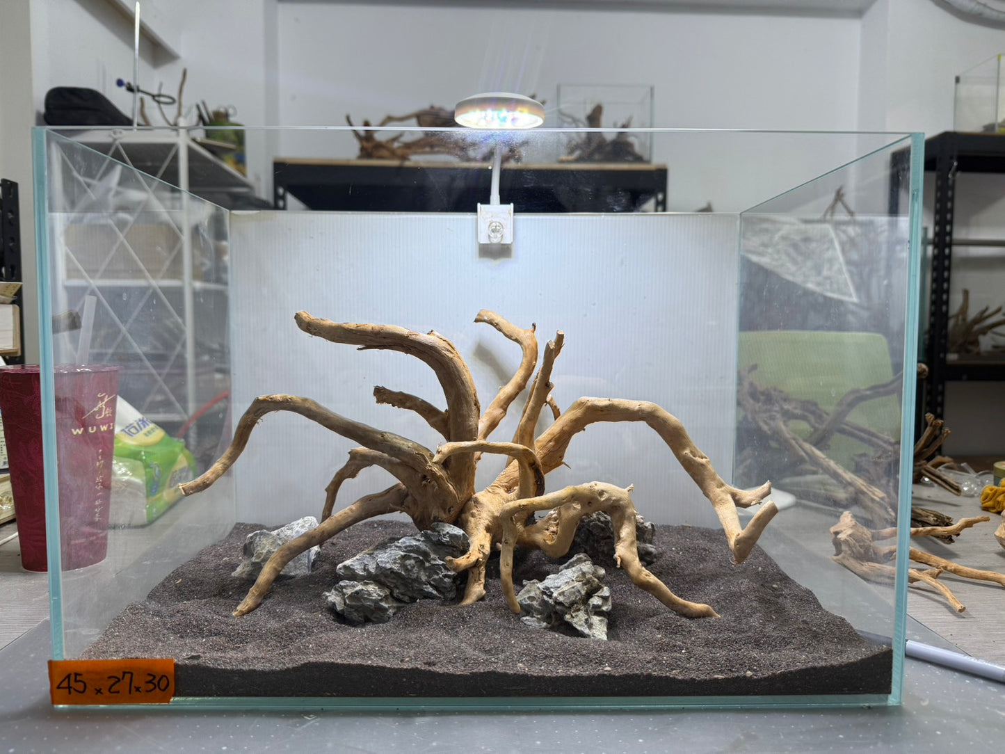 1.5尺標準缸(45*27*30) 沉木造景