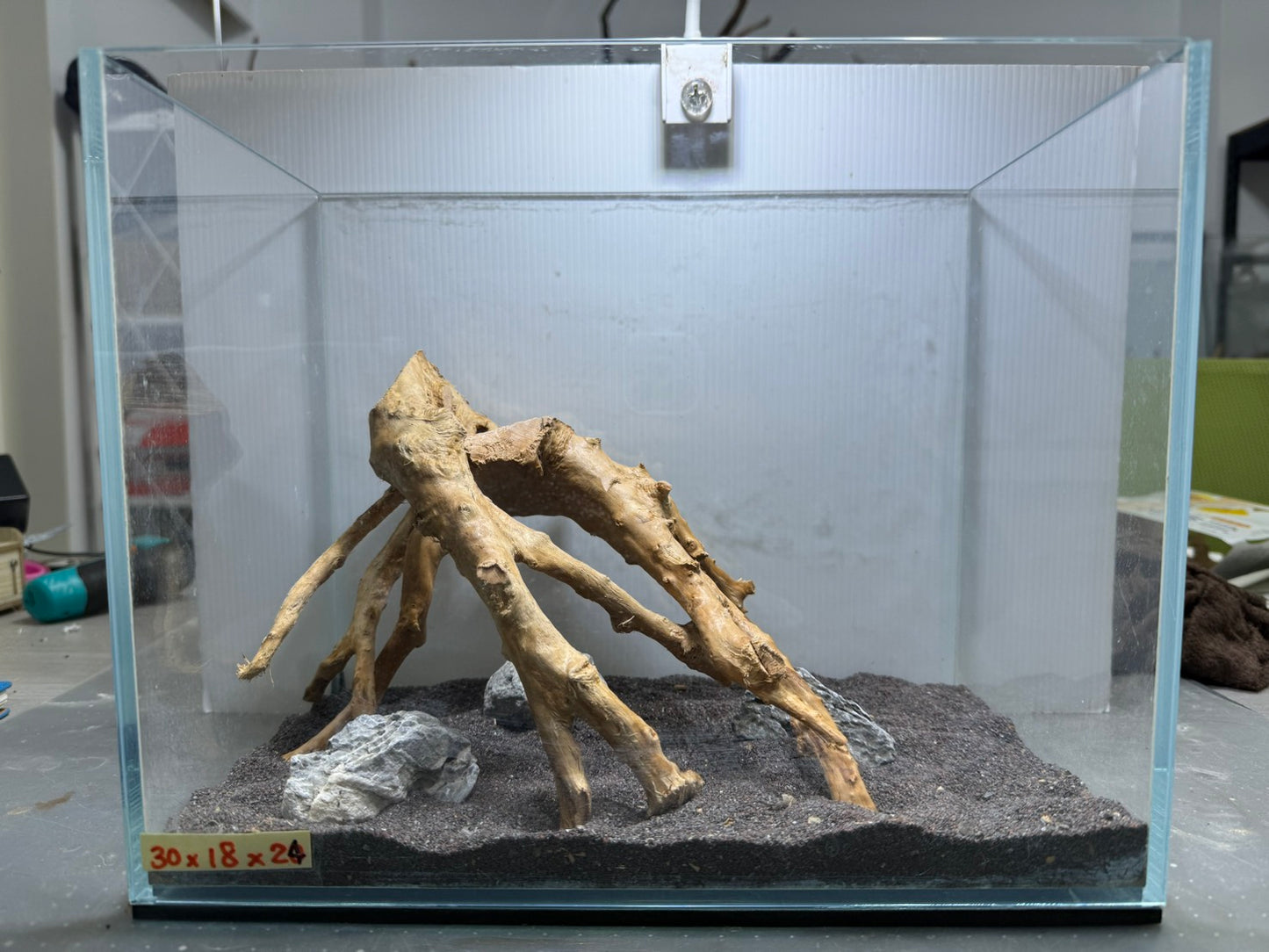 1尺標準缸(30*18*24) 沉木造景