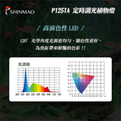 欣茂 P125 陽性水草燈（定時調光）