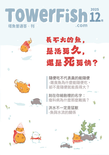 塔魚普通答‧刊 2025年12月刊(電子版)