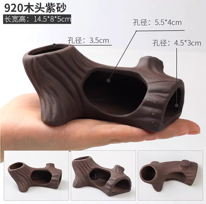 陶瓷樹樁 魚／蝦／底棲用躲藏洞
