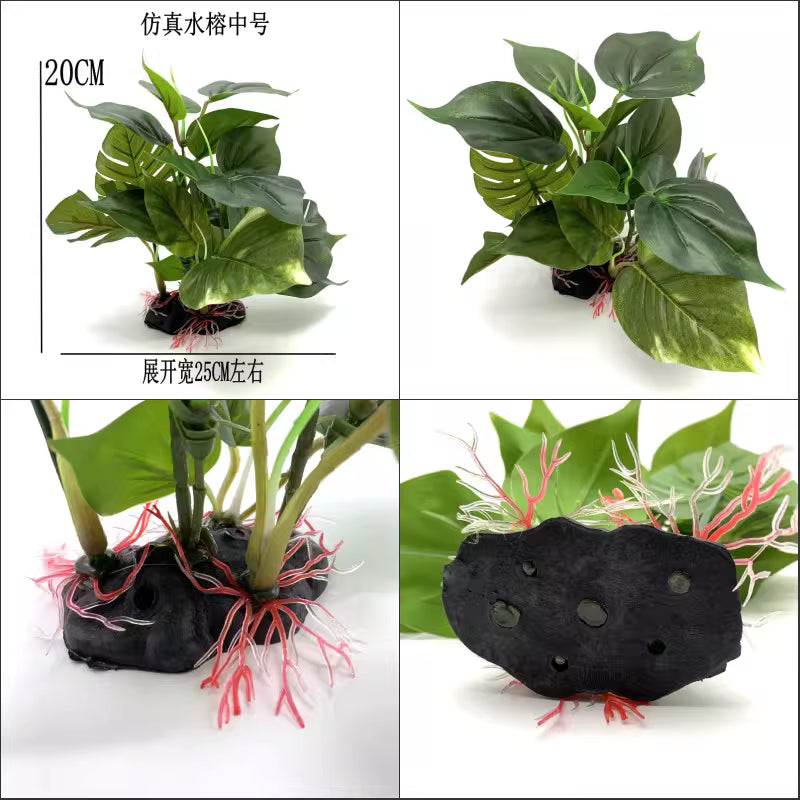 仿真水草（水草替代｜低維護造景）