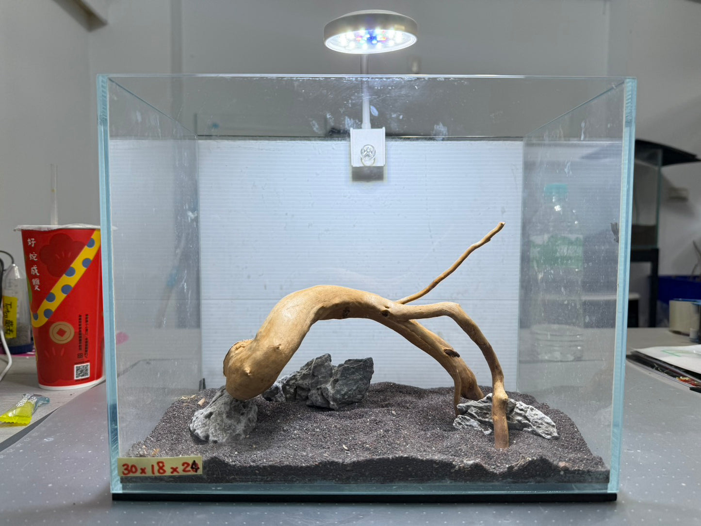 1尺標準缸(30*18*24) 沉木造景