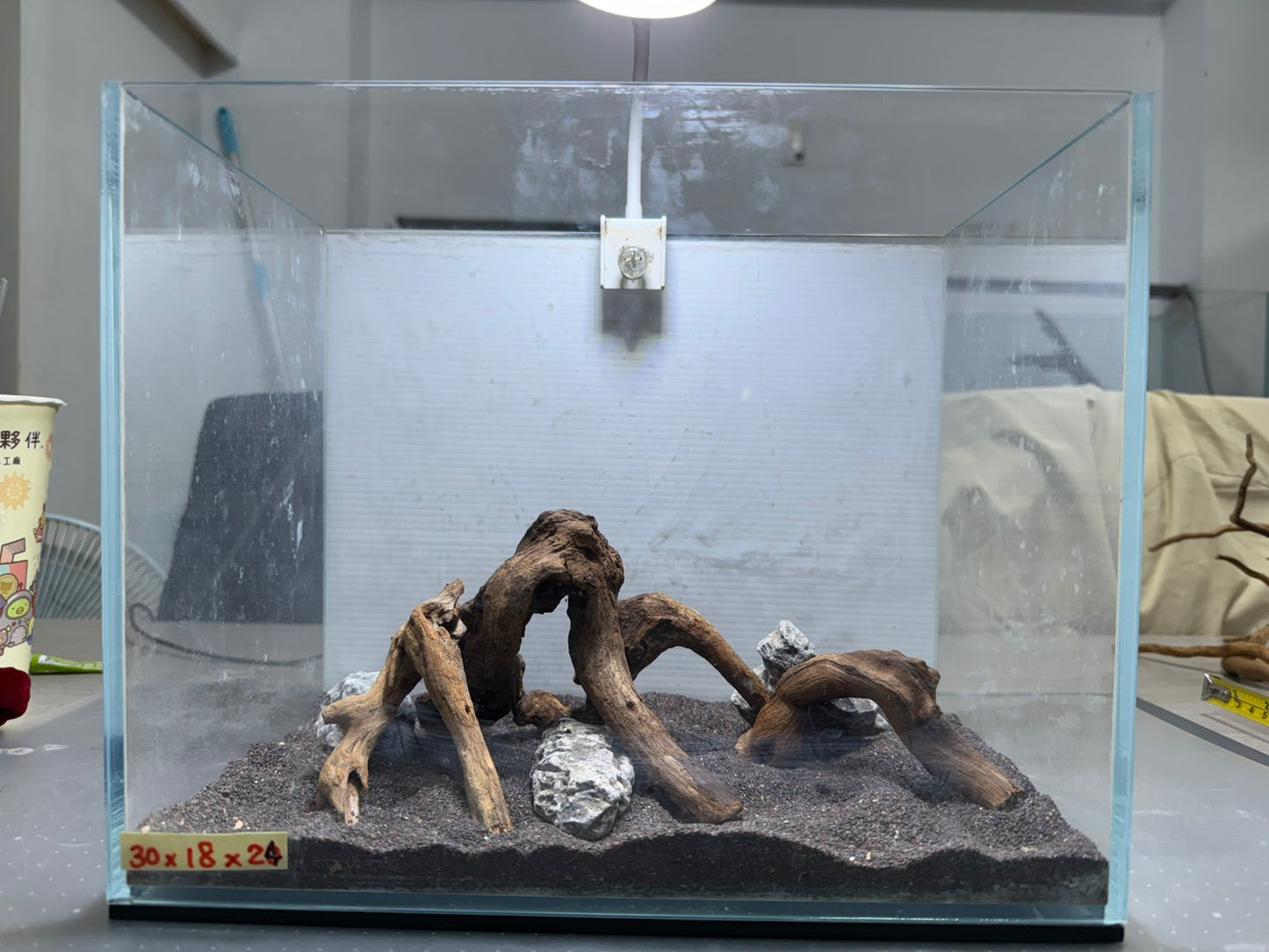 1尺標準缸(30*18*24) 沉木造景