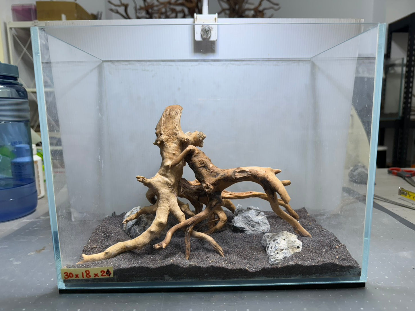 1尺標準缸(30*18*24) 沉木造景