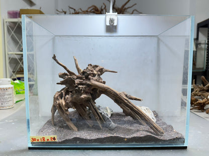 1尺標準缸(30*18*24) 沉木造景