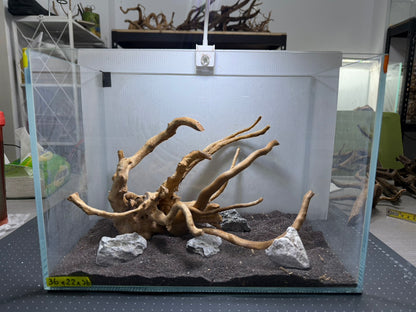 1.2尺標準缸(36*22*26) 沉木造景