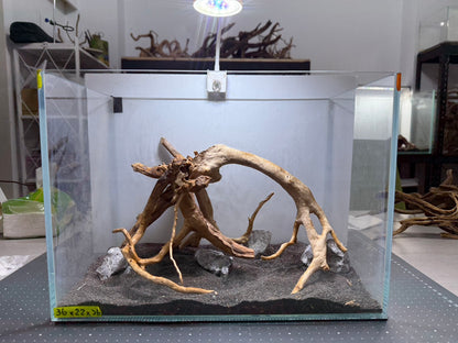 1.2尺標準缸(36*22*26) 沉木造景