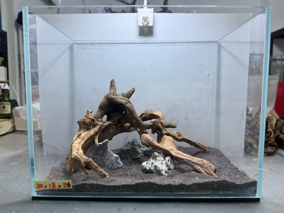 1尺標準缸(30*18*24) 沉木造景