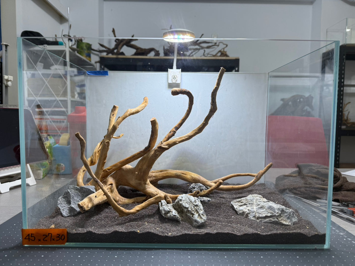 1.5尺標準缸(45*27*30) 沉木造景