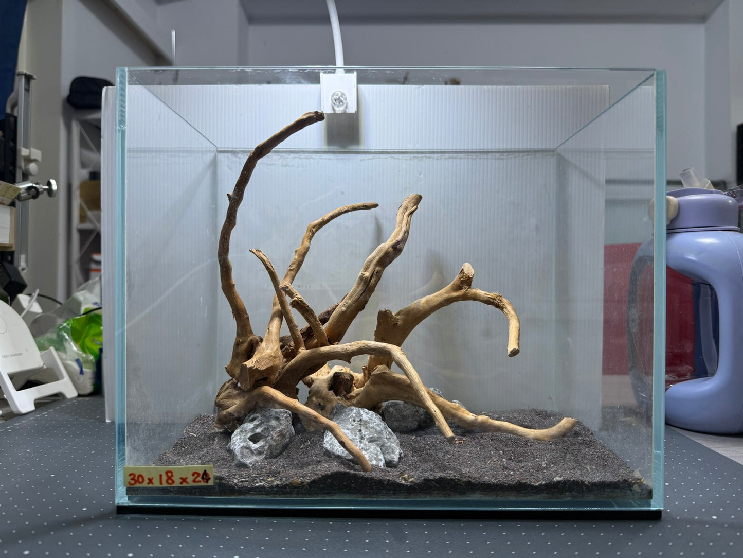 1尺標準缸(30*18*24) 沉木造景