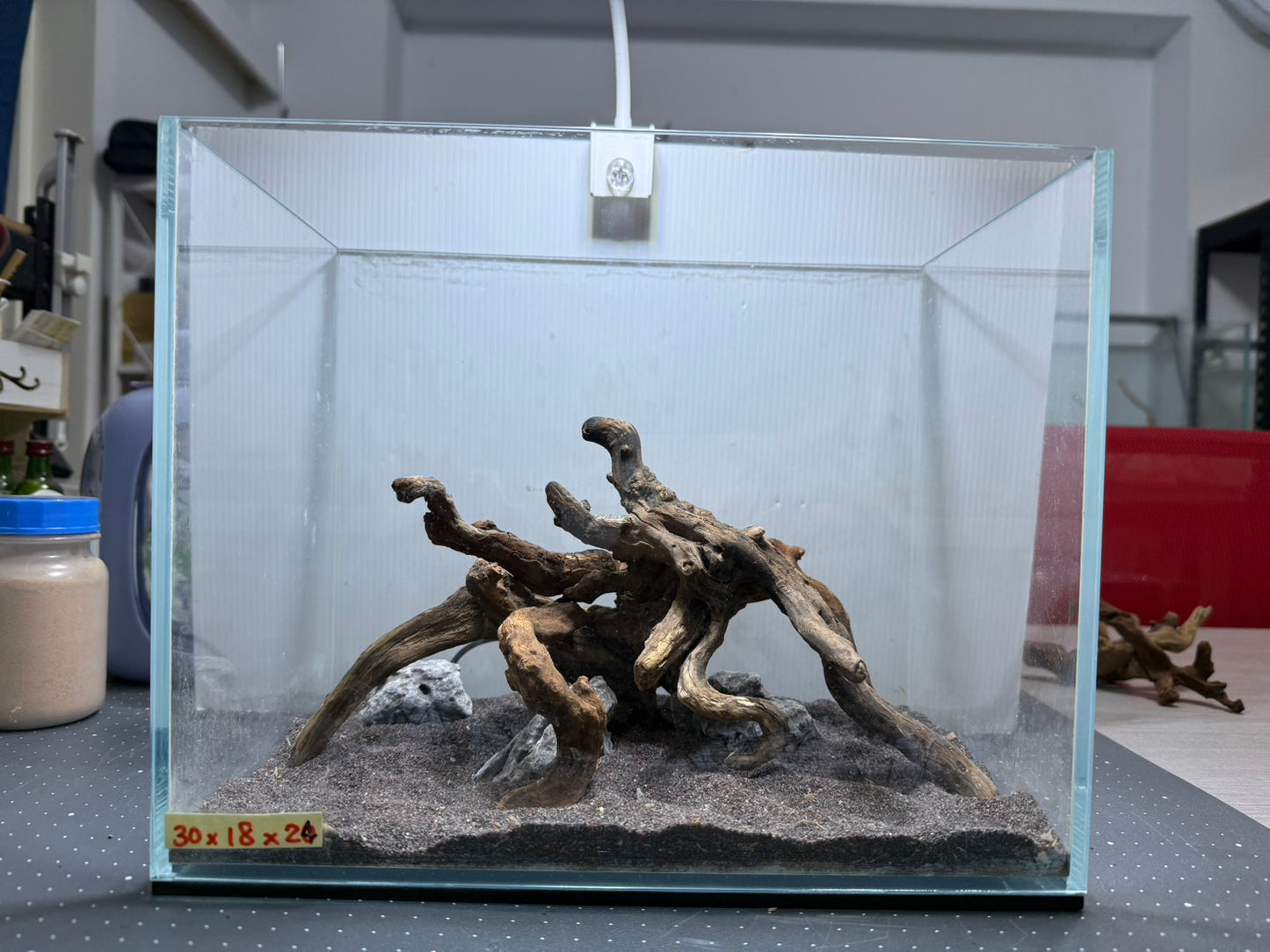 1尺標準缸(30*18*24) 沉木造景