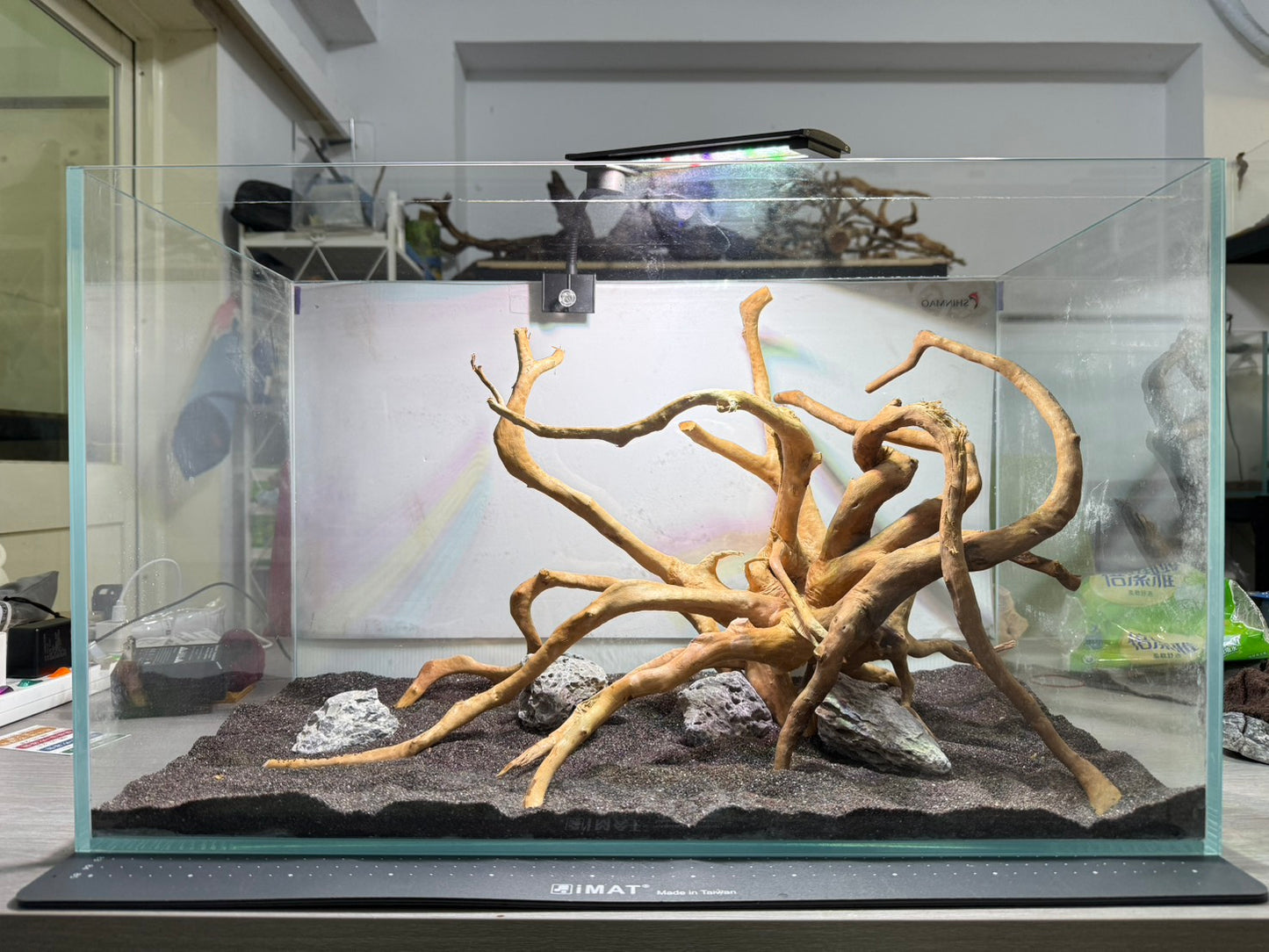 2尺標準缸(60*30*36) 沉木造景