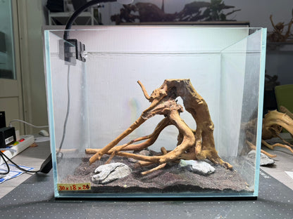 1尺標準缸(30*18*24) 沉木造景