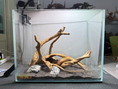 1尺標準缸(30*18*24) 沉木造景